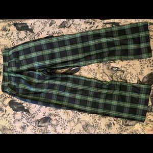 Disturbia Creed wide leg check trousers UK sz 8